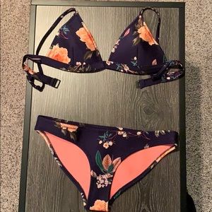 Triangl Floral Print Bikini